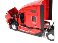 Kenworth T680 76" High Roof Sleeper Cab Truck Tractor Viper Red "Transport Series" 1/50 Diecast Model by Diecast Masters image 4