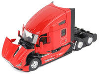 Kenworth T680 76" High Roof Sleeper Cab Truck Tractor Viper Red "Transport Series" 1/50 Diecast Model by Diecast Masters image 5