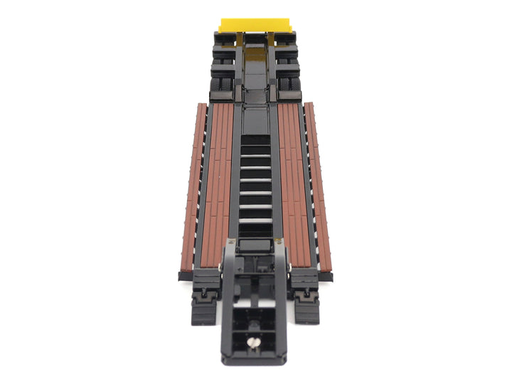 Trail King TK120 Hydraulic Detachable Gooseneck Lowboy Trailer Black (Regular Version) "Transport Series" 1/50 Diecast Model by Diecast Masters image 2