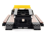 Trail King TK120 Hydraulic Detachable Gooseneck Lowboy Trailer Black (Regular Version) "Transport Series" 1/50 Diecast Model by Diecast Masters image 4