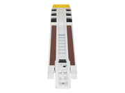 Trail King TK120 Hydraulic Detachable Gooseneck Lowboy Trailer White (Regular Version) "Transport Series" 1/50 Diecast Model by Diecast Masters image 2
