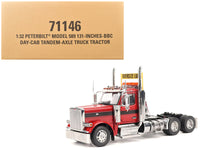Diecast Masters Peterbilt 589 tandem day cab Legendary Red 1:32 71146, product image 1
