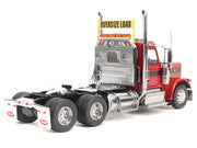 Peterbilt 589 Tandem-Axle Truck Tractor with Day Cab Legendary Red "Transport Series" 1/32 Diecast Model by Diecast Masters image 3