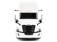 2025 Freightliner Cascadia Gen-5 Sleeper Cab Truck Tractor Winter White "Transport Series" 1/64 Diecast Model by Diecast Masters image 4