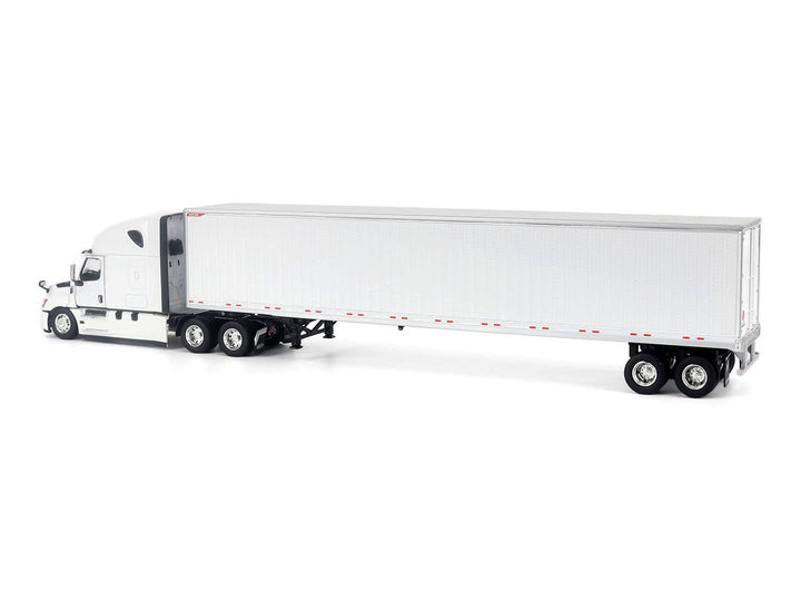 2025 Freightliner Cascadia Gen-5 Sleeper Cab Truck White with Great Dane Champion 53ft Dry Cargo Trailer "Transport Series" 1/50 Diecast Model by Diecast Masters image 2