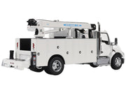 Kenworth T380 Auto-Crane Titan 85-Body HC14-Crane Work Truck with Miller EnPak White "Transport Series" 1/50 Diecast Model by Diecast Masters image 5