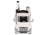 Peterbilt 536 Auto-Crane Titan85-Body HC14-Crane Work Truck with Miller EnPak White "Transport Series" 1/50 Diecast Model by Diecast Masters image 4