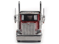 Peterbilt 589 Tandem-Axle Legendary Package Truck Tractor with 58" Sleeper Legendary Red "Transport Series" 1/64 Diecast Model by Diecast Masters image 4