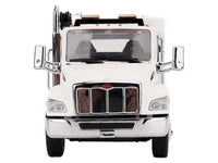 Peterbilt 536 Auto-Crane Titan 85-Body HC14-Crane Work Truck with Miller EnPak White "Transport Series" 1/50 Diecast Model by Diecast Masters image 5