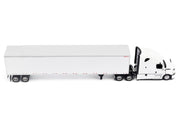 2025 Freightliner Cascadia Gen-5 Truck Tractor with Sleeper and Great Dane Champion 53ft Dry Cargo Trailer Winter White "Transport Series" 1/64 Diecast Model by Diecast Masters image 2