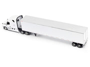 2025 Freightliner Cascadia Gen-5 Truck Tractor with Sleeper and Great Dane Champion 53ft Dry Cargo Trailer Winter White "Transport Series" 1/64 Diecast Model by Diecast Masters image 3