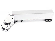 2025 Freightliner Cascadia Gen-5 Truck Tractor with Sleeper and Great Dane Champion 53ft Dry Cargo Trailer Winter White "Transport Series" 1/64 Diecast Model by Diecast Masters image 5