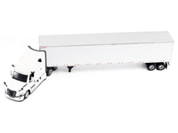 2025 Freightliner Cascadia Gen-5 Truck Tractor with Sleeper and Great Dane Champion 53ft Dry Cargo Trailer Winter White "Transport Series" 1/64 Diecast Model by Diecast Masters image 5