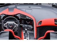 2019 Chevrolet Corvette C7 ZR1 Ceramic Matrix Gray Metallic with Carbon Top 1/18 Model Car by Autoart image 5