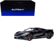 2020 Chevrolet Corvette C8 Stingray Black 1/18 Model Car by Autoart image 4