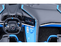 2020 Chevrolet Corvette C8 Stingray Rapid Blue 1/18 Model Car by Autoart image 3