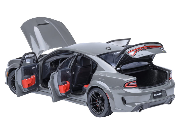 Dodge Charger Scat Pack Widebody Destroyer Gray 1/18 Model Car by Autoart image 2