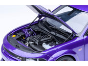 Dodge Charger Scat Pack Widebody Plum Crazy Purple Metallic 1/18 Model Car by Autoart image 3