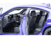 Dodge Charger Scat Pack Widebody Plum Crazy Purple Metallic 1/18 Model Car by Autoart image 4