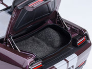 2022 Dodge Challenger SRT Jailbreak Hellraisin Purple with White Stripes 1/18 Model Car by Autoart image 5