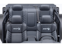 2022 Dodge Challenger SRT Jailbreak Indigo Blue Metallic with Carbon Stripes 1/18 Model Car by Autoart image 5