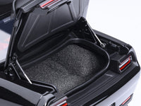 2023 Dodge Challenger SRT Super Stock Pitch Black with Red Interior 1/18 Model Car by Autoart image 5