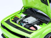 2023 Dodge Challenger SRT Super Stock Sublime Green 1/18 Model Car by Autoart image 3