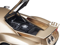 Ford GT Heritage Edition #5 "Holman Moody" Gold Metallic with Red and White Graphics 1/18 Model Car by Autoart image 5