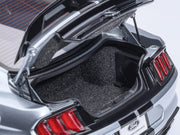 Ford Mustang Shelby GT500 Iconic Silver Metallic with Black Stripes 1/18 Model Car by Autoart image 5