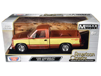 1992 Chevrolet 454 SS Pickup Truck Copper Metallic with Beige Sides "American Classics" Series 1/24 Diecast Model Car by Motormax image 3