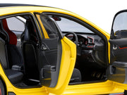 2021 Honda Civic Type R (FK8) RHD (Right Hand Drive) Sunlight Yellow Limited Edition 1/18 Model Car by Autoart image 2