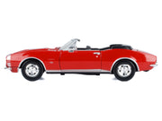 1967 Chevrolet Camaro SS Convertible Burgundy 1/24 Diecast Model Car by Motormax image 2
