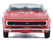 1967 Chevrolet Camaro SS Convertible Burgundy 1/24 Diecast Model Car by Motormax image 5
