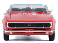1967 Chevrolet Camaro SS Convertible Burgundy 1/24 Diecast Model Car by Motormax image 5