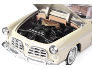 1955 Chrysler C300 Cream "Timeless Legends" Series 1/24 Diecast Model Car by Motormax image 3