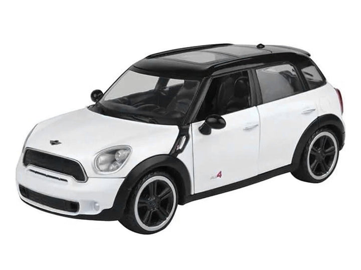 Mini Cooper S Countryman White 1/24 Diecast Car Model by Motormax image 2