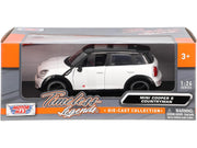 Mini Cooper S Countryman White 1/24 Diecast Car Model by Motormax image 3