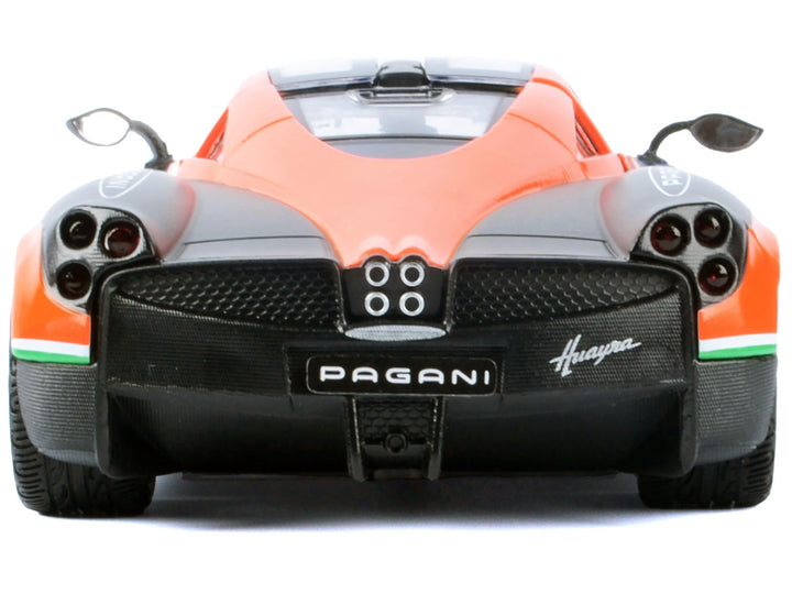 Pagani Huayra #23 Orange and Black with Stripes "GT Racing" Series 1/24 Diecast Model Car by Motormax image 2