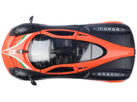 Pagani Huayra #23 Orange and Black with Stripes "GT Racing" Series 1/24 Diecast Model Car by Motormax image 3