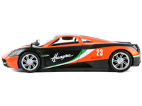 Pagani Huayra #23 Orange and Black with Stripes "GT Racing" Series 1/24 Diecast Model Car by Motormax image 4