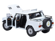 Lamborghini LM002 Bianco Polo Park White 1/18 Model Car by Autoart image 3