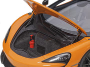 Mclaren 600LT Myan Orange and Carbon 1/18 Model Car by Autoart image 4