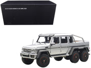 Mercedes G63 AMG 6X6 Silver 1/18 Model Car by Autoart image 2