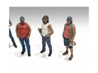 "Campers" 5 piece Figure Set for 1/18 Scale Models by American Diorama image 3