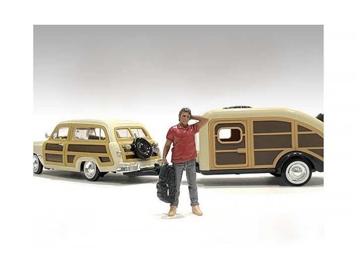 "Campers" Figure 4 for 1/18 Scale Models by American Diorama image 2