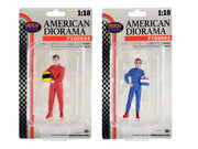 "Racing Legends" 80's Figures A and B Set of 2 for 1/18 Scale Models by American Diorama image 4