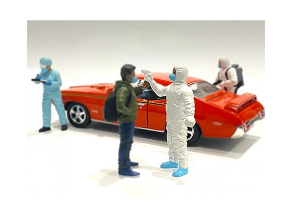 American Diorama Hazmat Crew Figurine VI hand-painted 1:24 76372, product image 1