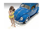 Beach Girl Amy Figurine for 1/24 Scale Models by American Diorama image 3