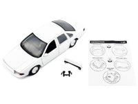 1993 Chevrolet Caprice Police Car Unmarked White "Custom Builder's Kit" Series 1/24 Diecast Model Car by Motormax image 3