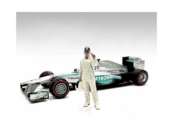 "Racing Legends" 2000's Set of 2 Diecast Figures for 1/43 Scale Models by American Diorama image 2